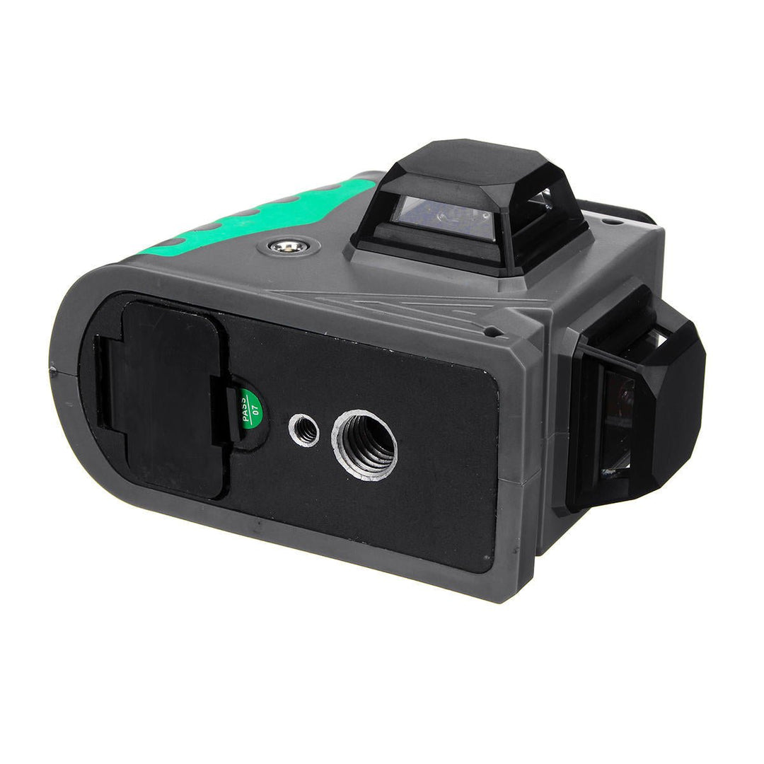 3D 12 Lines Laser Level Self-Leveling 3x360 Green,Blue Light + Bracket + Holder Image 10