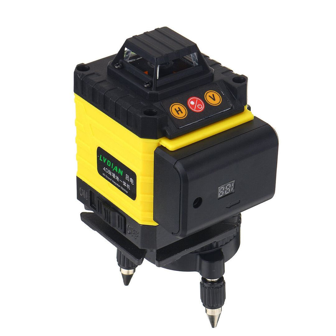 360 Rotary 16 Lines Self Leveling Laser Level 4D Green Beam Auto Measuring Tool Image 6