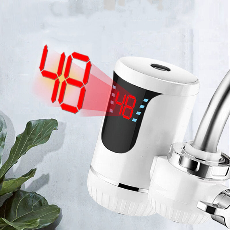 3000W Faucet 3s Fast Heat Home Kitchen Bathroom Electric Tap Instant Hot Water Image 3