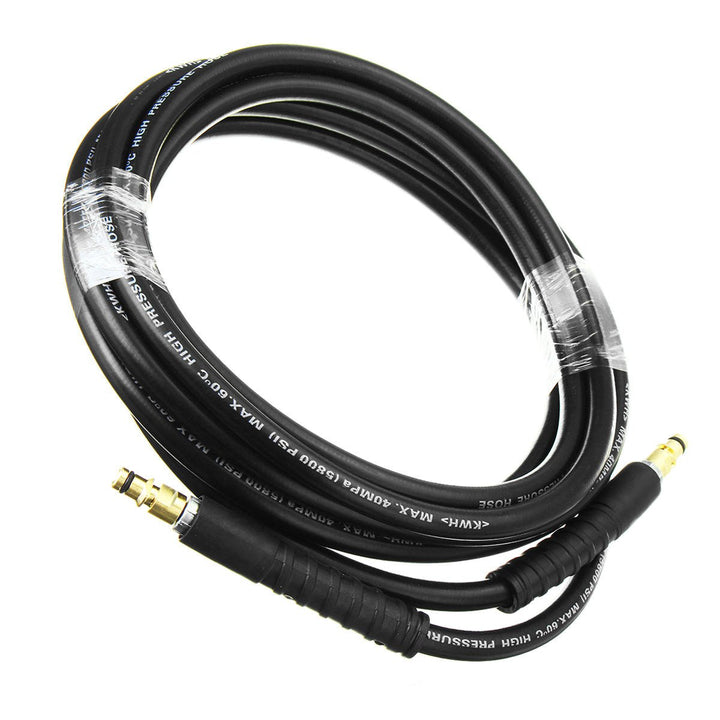 4,5,6m Pressure Washer Hose For KARCHER K Series Quick Fit Click Yellow Trigger NS,NS TR Image 5