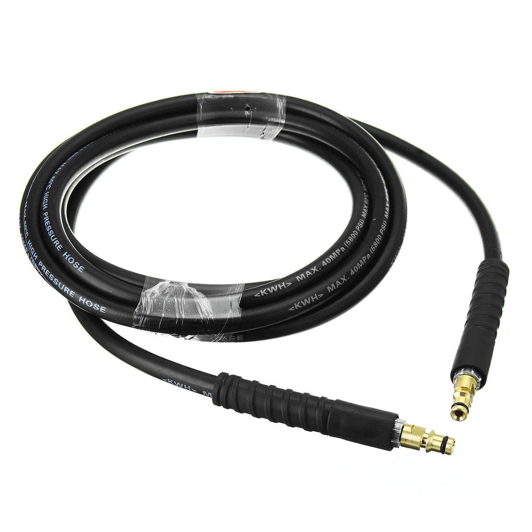 4,5,6m Pressure Washer Hose For KARCHER K Series Quick Fit Click Yellow Trigger NS,NS TR Image 6