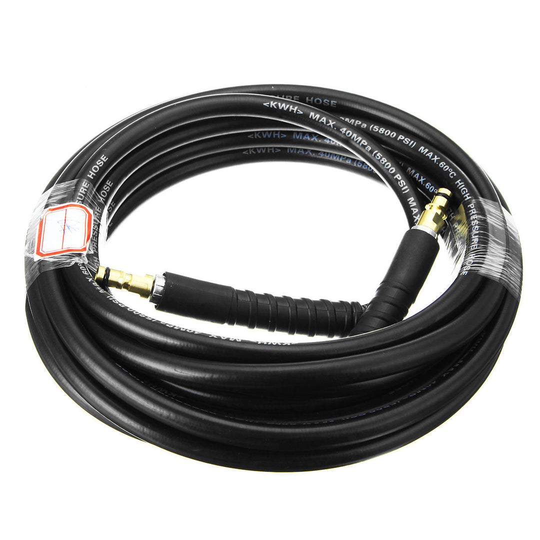 4,5,6m Pressure Washer Hose For KARCHER K Series Quick Fit Click Yellow Trigger NS,NS TR Image 7