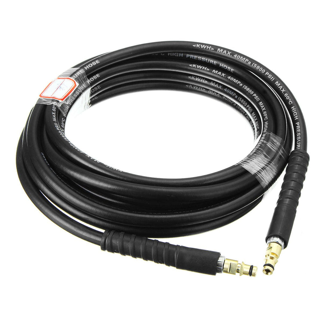 4,5,6m Pressure Washer Hose For KARCHER K Series Quick Fit Click Yellow Trigger NS,NS TR Image 8