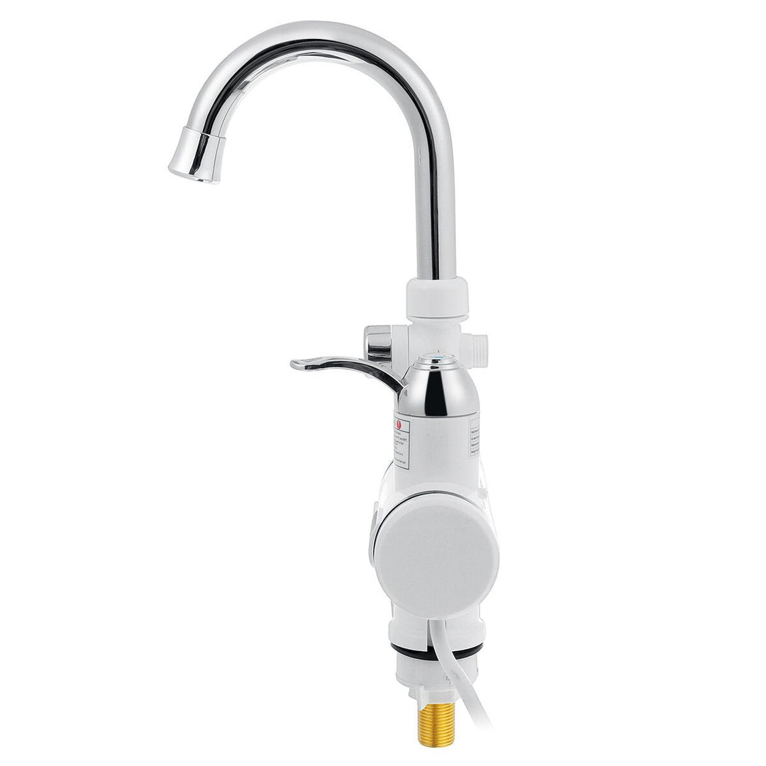 3000W Hot And Cold Water Faucet Instant Heating Heater With Shower Head Image 4