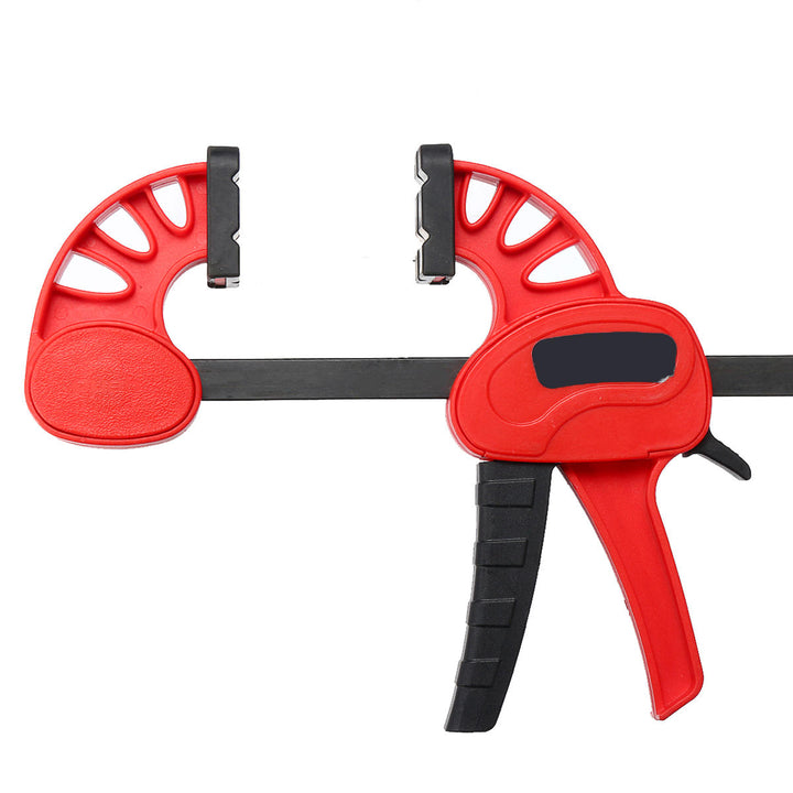 4,6,12,18 Inch Plastic F Clamp Heavy Duty Holder Quick Release Parallel Wood Tool Image 8