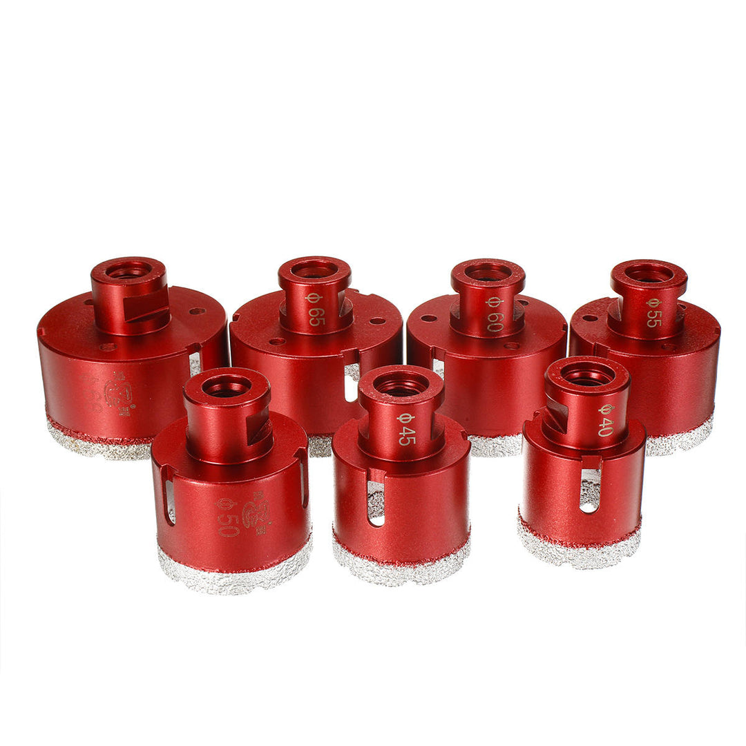 40-68mm Diamond Drill Core Bits Drilling Hole Saw Cutter for Tile Marble Granite Stone Image 1