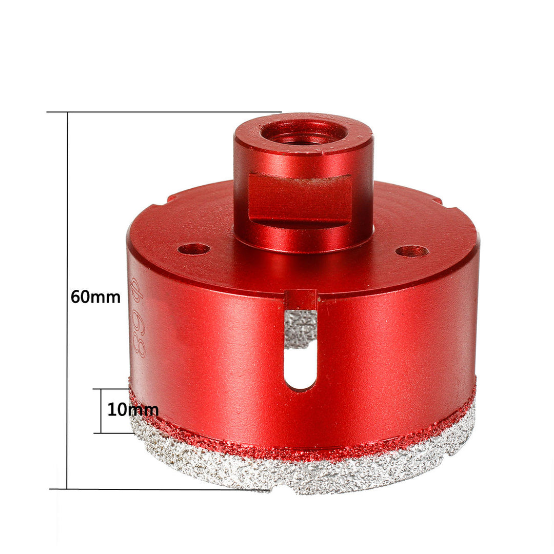 40-68mm Diamond Drill Core Bits Drilling Hole Saw Cutter for Tile Marble Granite Stone Image 5