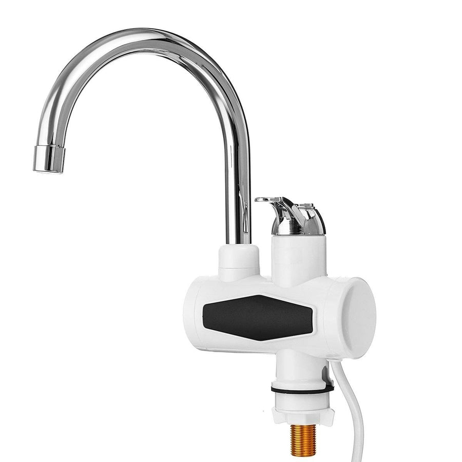 3KW 220V Electric Faucet Tap Hot Water Heater Instant For Home Bathroom Kitchen Image 1