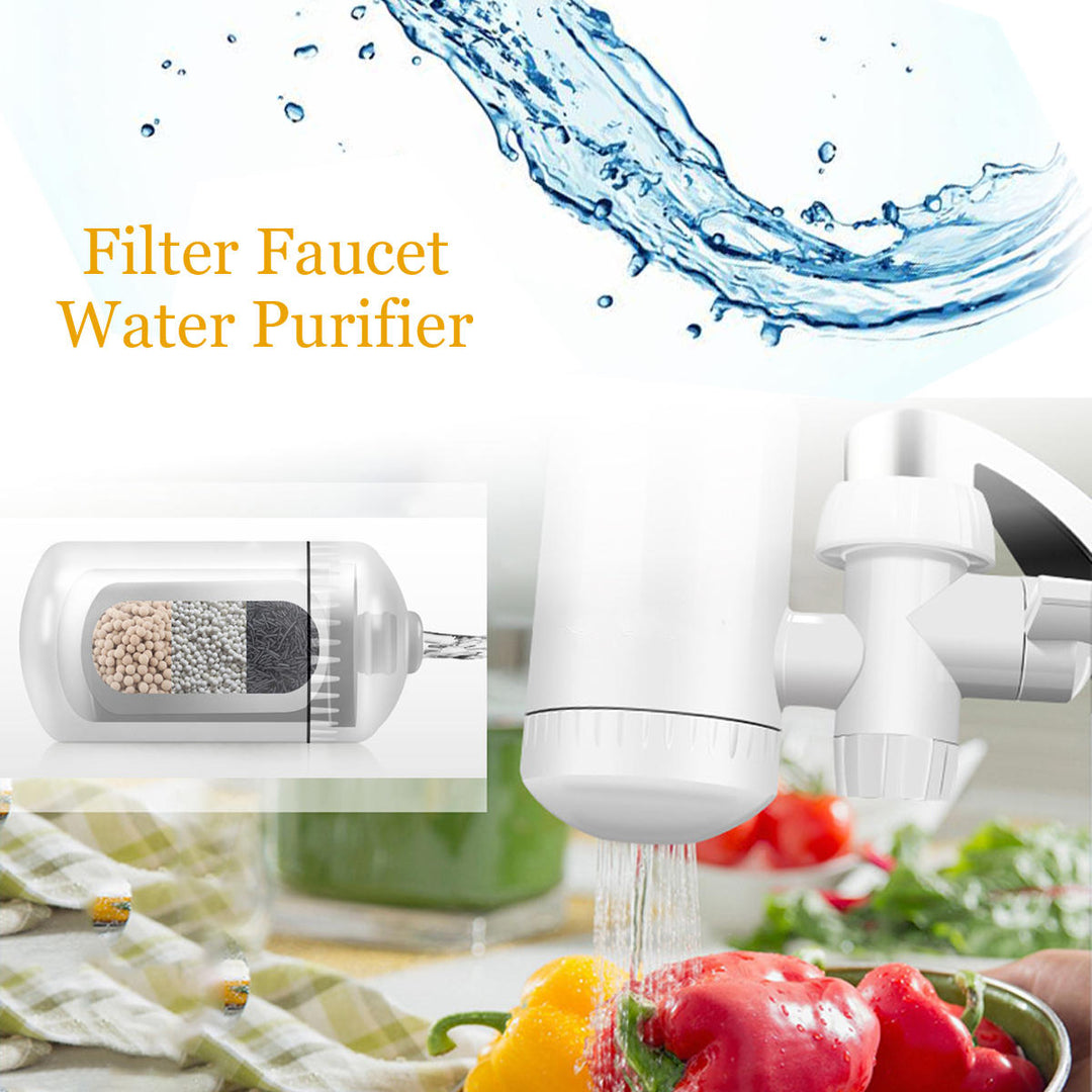 3L,min Replaceable Kitchen Water Filter Faucet Tap Device Washable Purifie Image 3