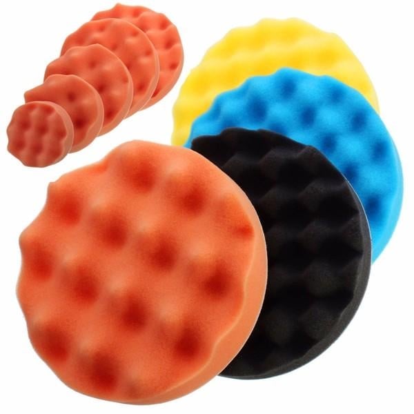 4pcs 3-7 Inch Buffing Polishing Sponge Pads kit for Car Polisher Image 8