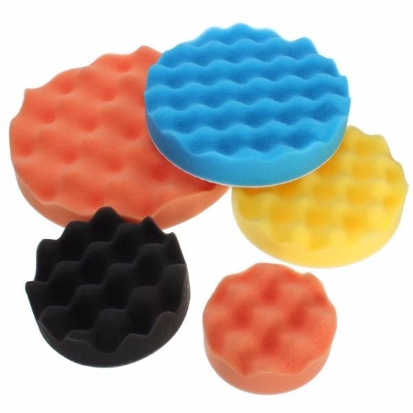 4pcs 3-7 Inch Buffing Polishing Sponge Pads kit for Car Polisher Image 10