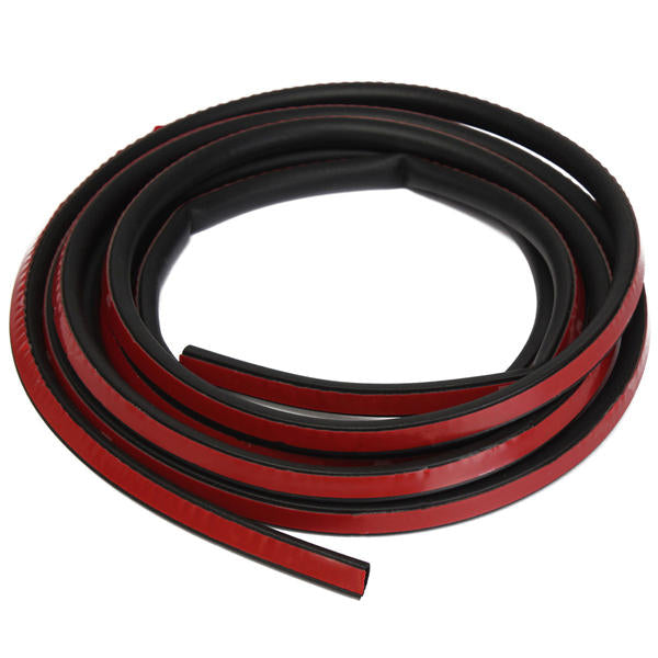 4M Small D Shape Car Truck Motor Door Hollow Rubber Seal Weather Strip 10x8mm Image 2