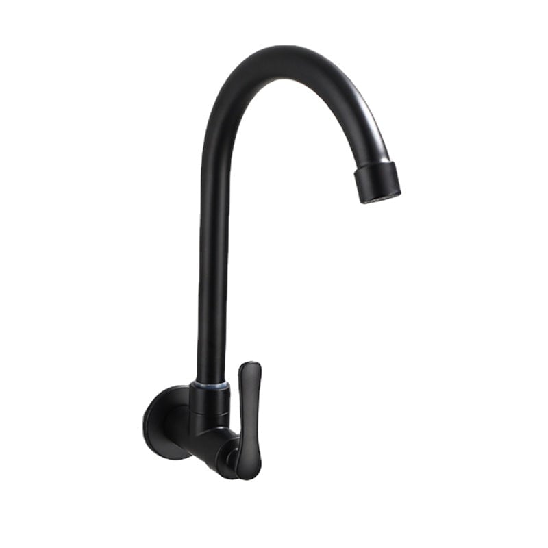 5 Type Brass Kitchen Sink Faucet Single Handle Cold Water Tap Wall Mount,Deck Mount 360 Rotate Flexible Spout Image 1