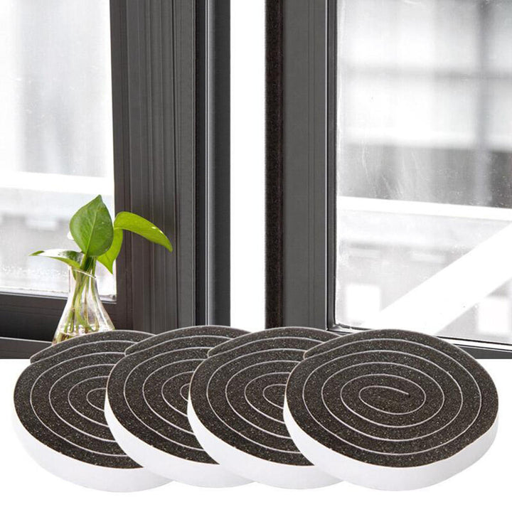 4Pcs,Set PVC Window Seal Stickers Self-adhesive Tape Dustproof Anti-noise Door and Window Sink Seals Image 4