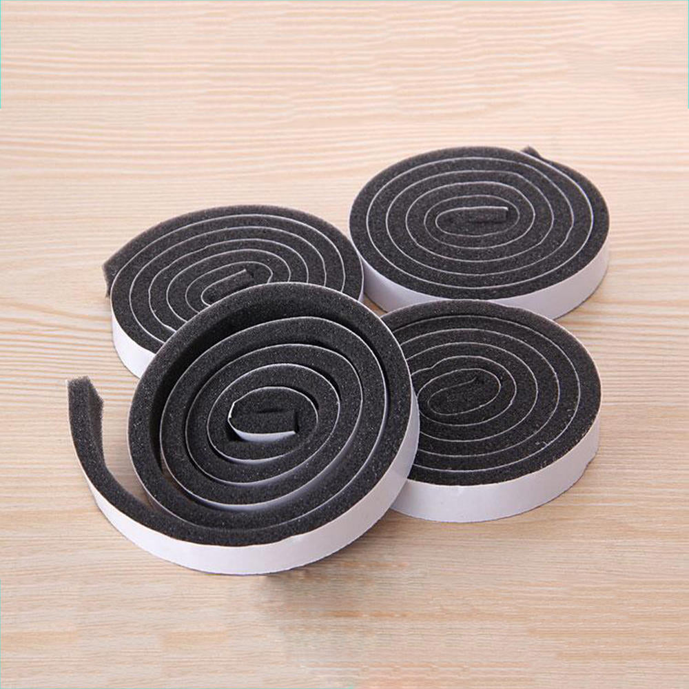 4Pcs,Set PVC Window Seal Stickers Self-adhesive Tape Dustproof Anti-noise Door and Window Sink Seals Image 5