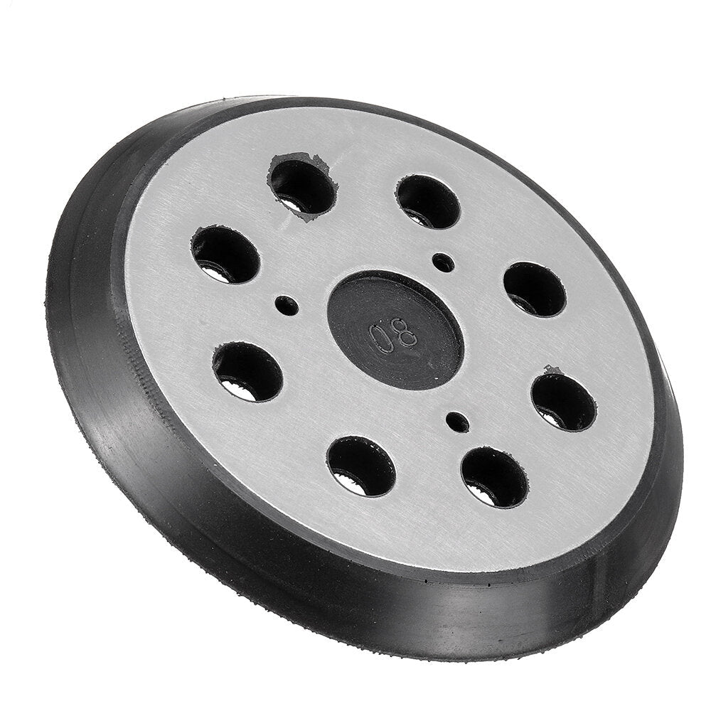 5 Inch 125mm 8 Holes Polishing Pad Hook Loop Sander Pad for Black Deck Makita Image 2