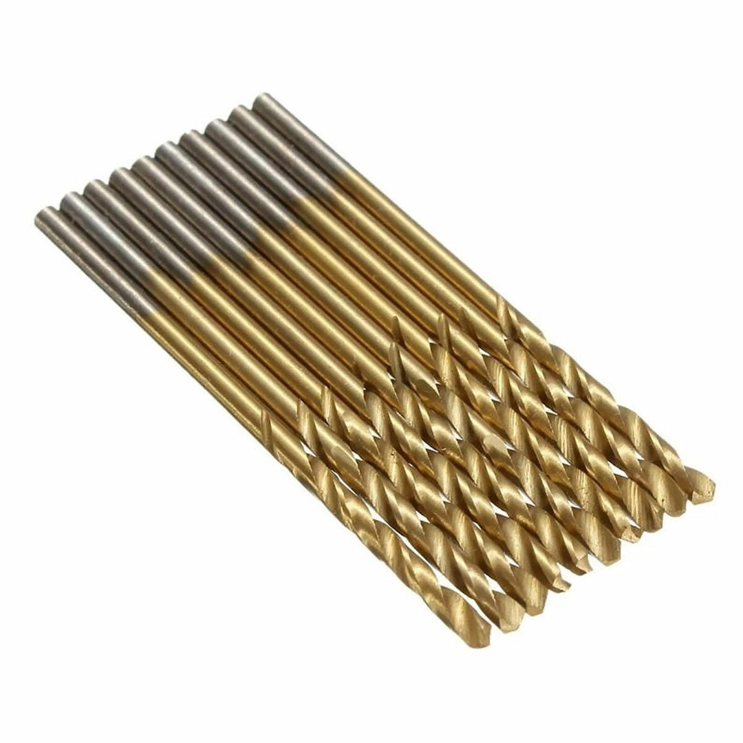 50PCS 1-3mm HSS Twist Drill Bit Set For Wood Plastic Aluminum Image 1