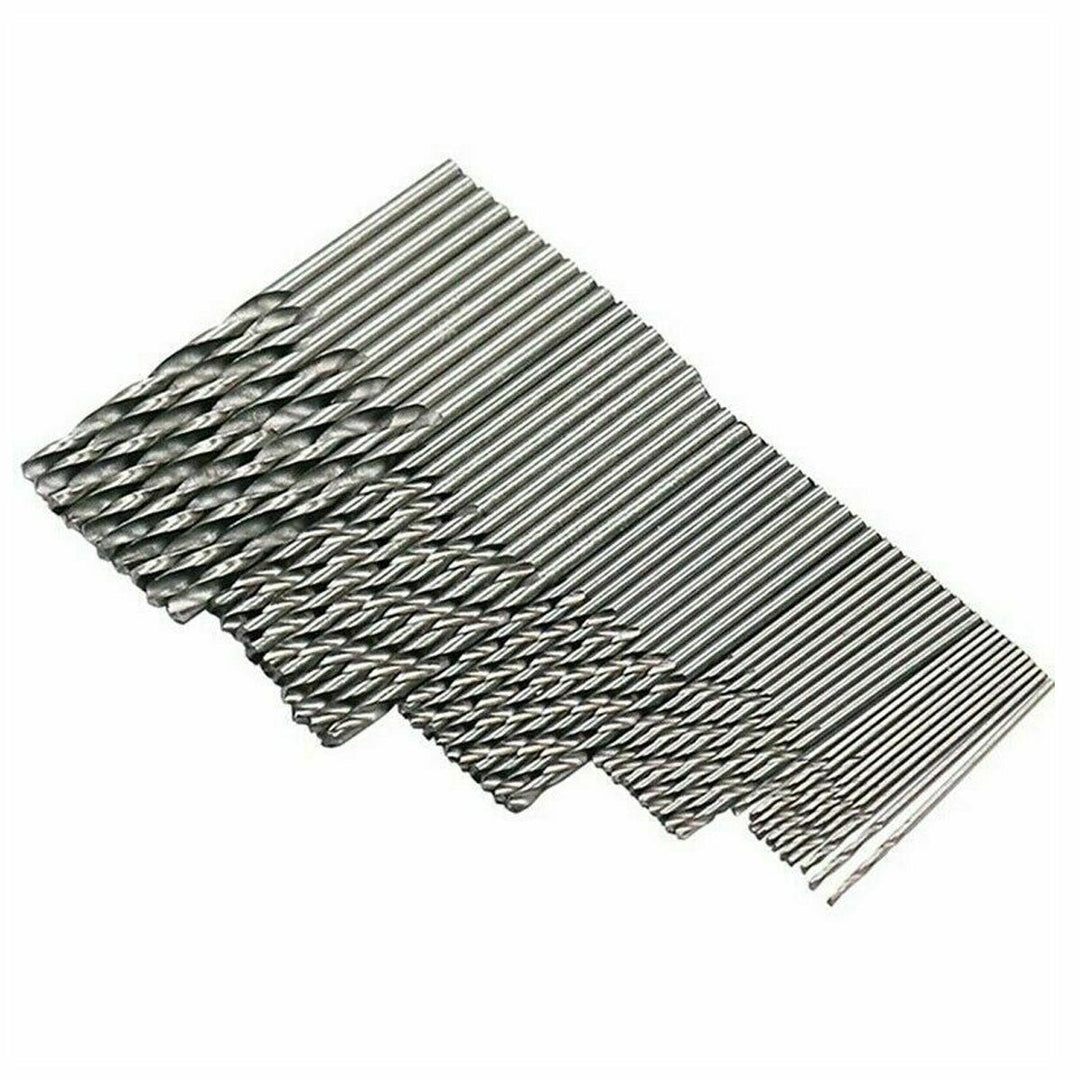 50PCS 1-3mm HSS Twist Drill Bit Set For Wood Plastic Aluminum Image 5