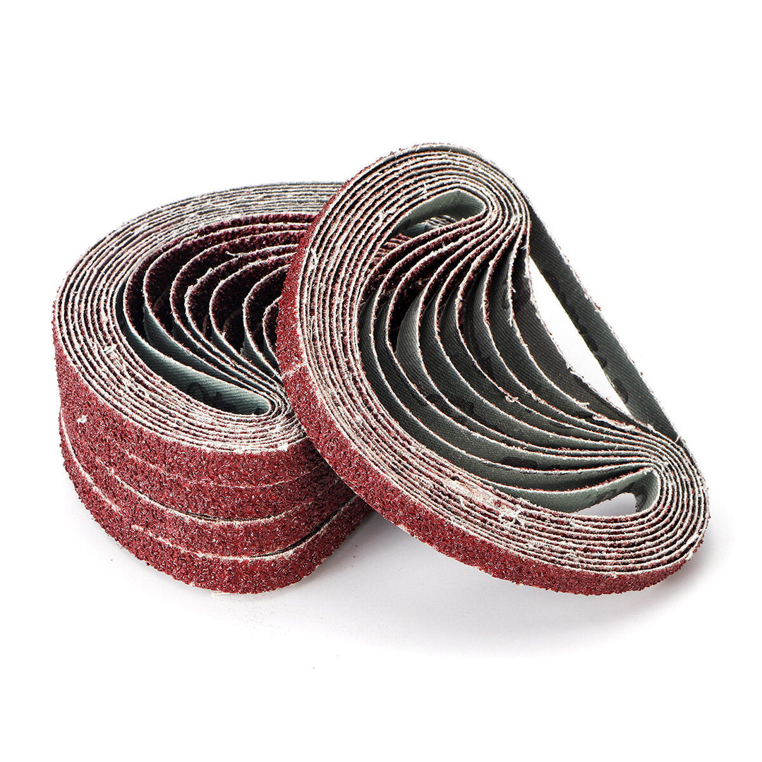 50pcs 10x330mm Zirconia Sanding Belt 40,60,80,120 Grit Aluminium Oxide Abrasive Tools Image 5