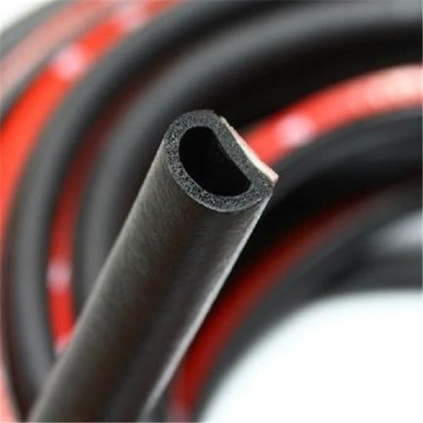 5M Small D Shape Car Truck Motor Door Hollow Rubber Seal Weather Strip 10x7.5mm Image 8