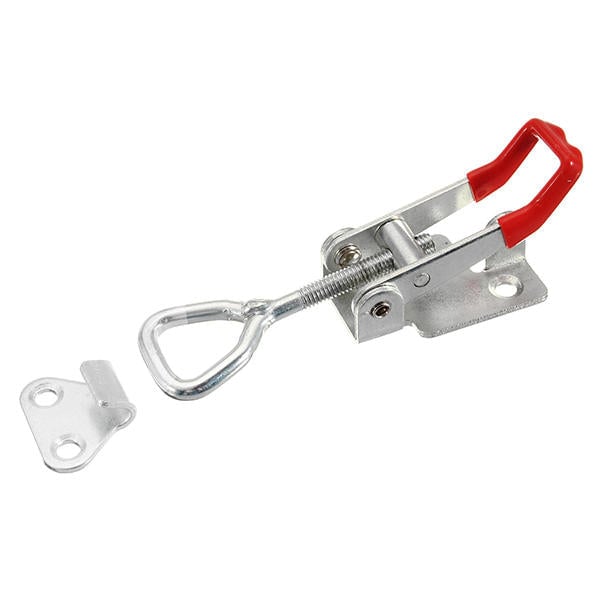 5Pcs 180Kg,397Lbs Quick Latch Type Toggle Clamp Catch Adjustable Lever Handle Image 4