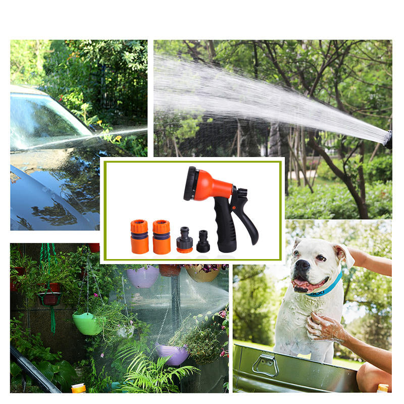 5Pcs Car Washing Kit High Pressure Power Washer Spray Nozzle Watering Garden Image 4