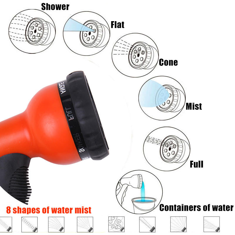 5Pcs Car Washing Kit High Pressure Power Washer Spray Nozzle Watering Garden Image 5