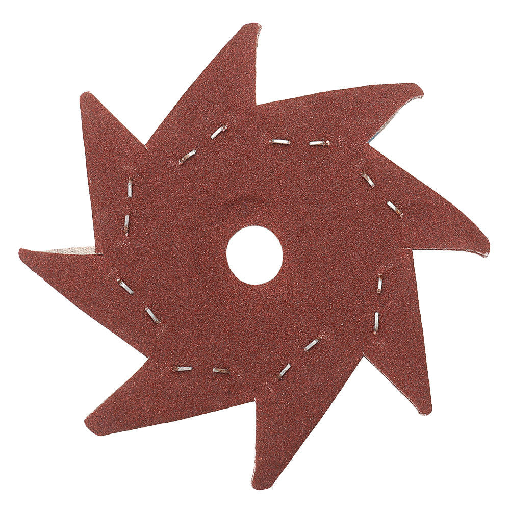 50Pcs 180 Grit Octagonal Abrasive Sandpaper Double Layer Sanding Buffing Tool Image 7