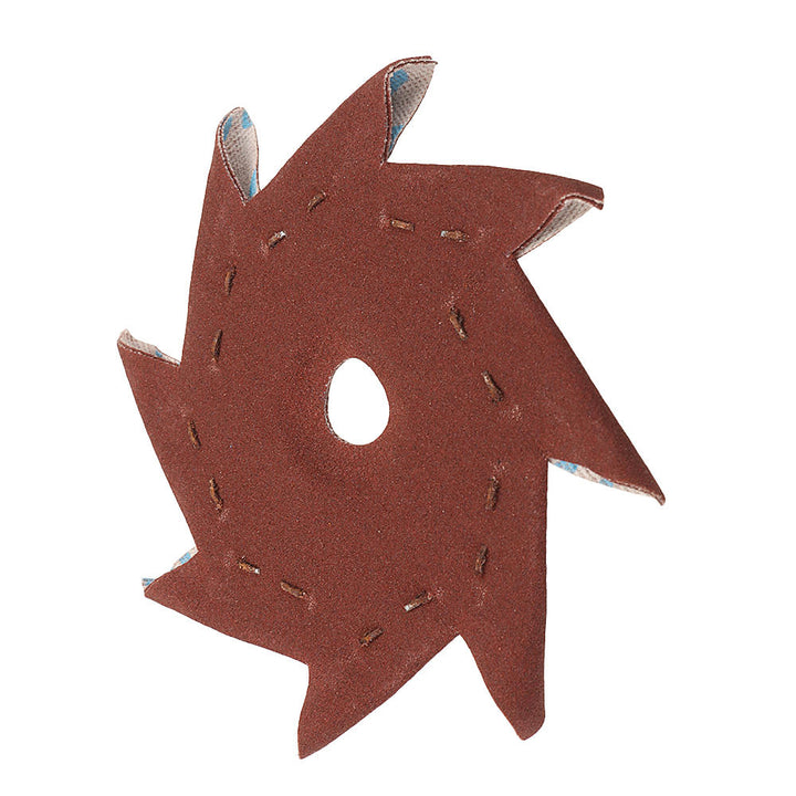 50Pcs 80 Grit Octagonal Abrasive Sandpaper Double Layer Sanding Buffing Tool Image 6