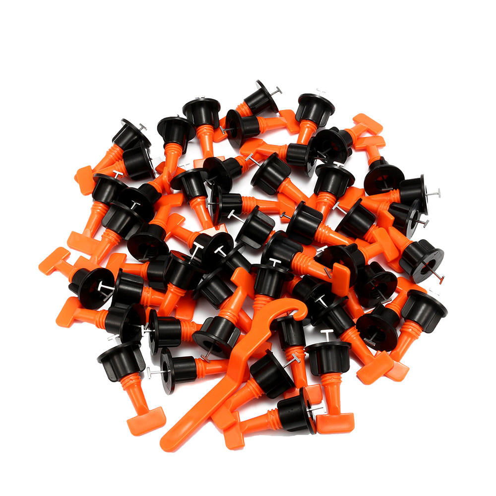 50pcs Plastic Ceramic Tile Leveler Tools Tile Leveling Locator T Leveling System Kits Tile Spacers Image 2