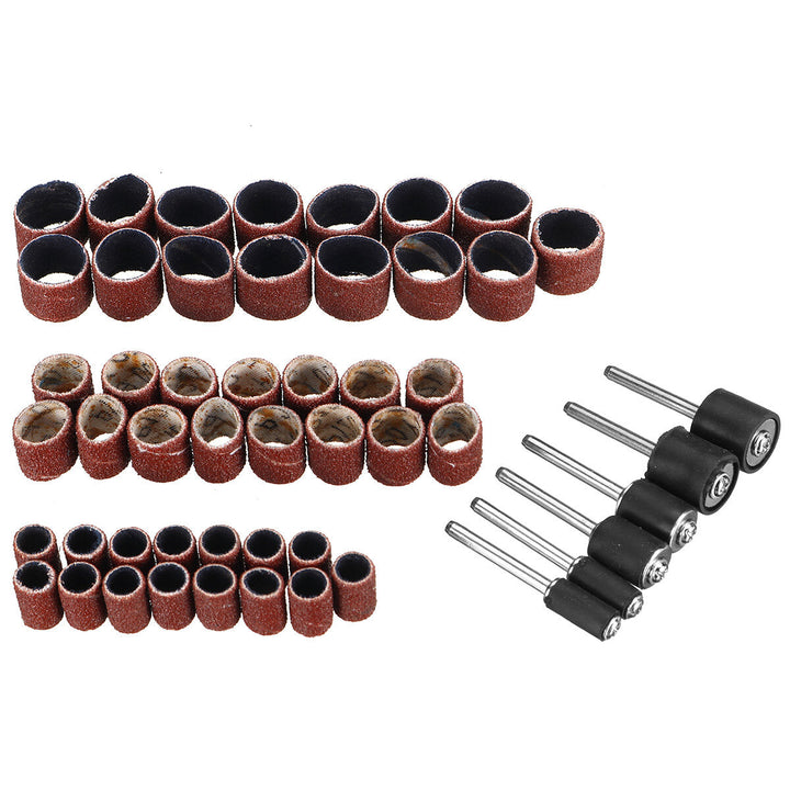 51pc Drum Sanding Kit Drill Bits Abrasive Tools Accessories Sandpaper Rotary Tools Image 4