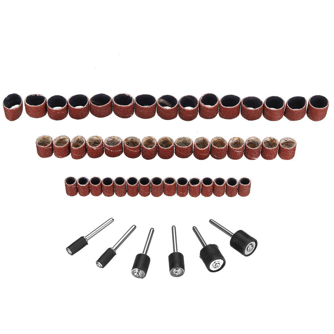 51pc Drum Sanding Kit Drill Bits Abrasive Tools Accessories Sandpaper Rotary Tools Image 5