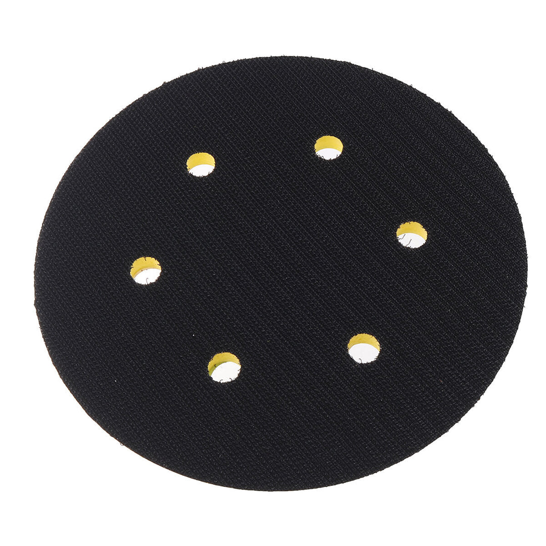 52Pcs Polishing Kit 8 Hole Disc Sandpaper 125mm Brushed Piece Air Milled Flocking Sandpaper Self-adhesive Sandpaper Set Image 4