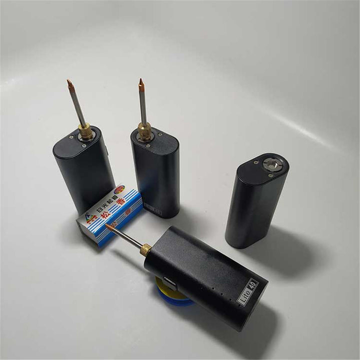 5V 8W Electric Soldering Iron Wireless Rechargeable with USB Solder Android Interface Charging Image 2