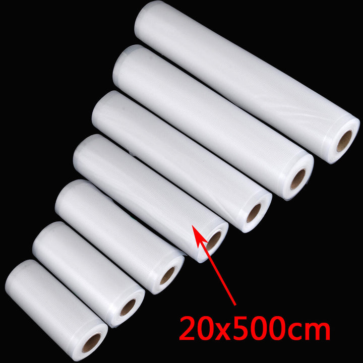 7 Different Size Transparent Vacuum Sealer Bags Rolls Food Saver Seal Storage Package Bags Image 5