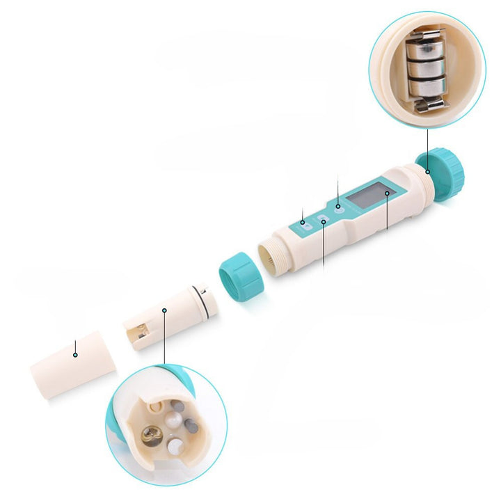 7 in 1 PH,TDS,EC,ORP,Salinity ,S.G,Temperature Meter Water Quality Tester for Drinking Water Aquariums PH Meter Image 5