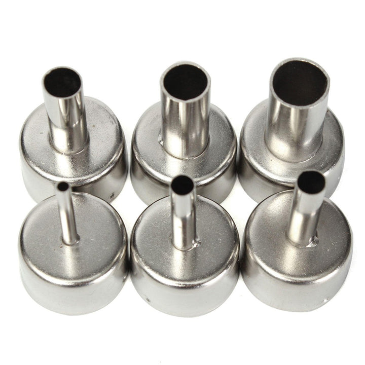 6Pcs 3,5,6,8,10,12mm Circular Nozzles For Hot Air Soldering Station 858A 858D Image 4