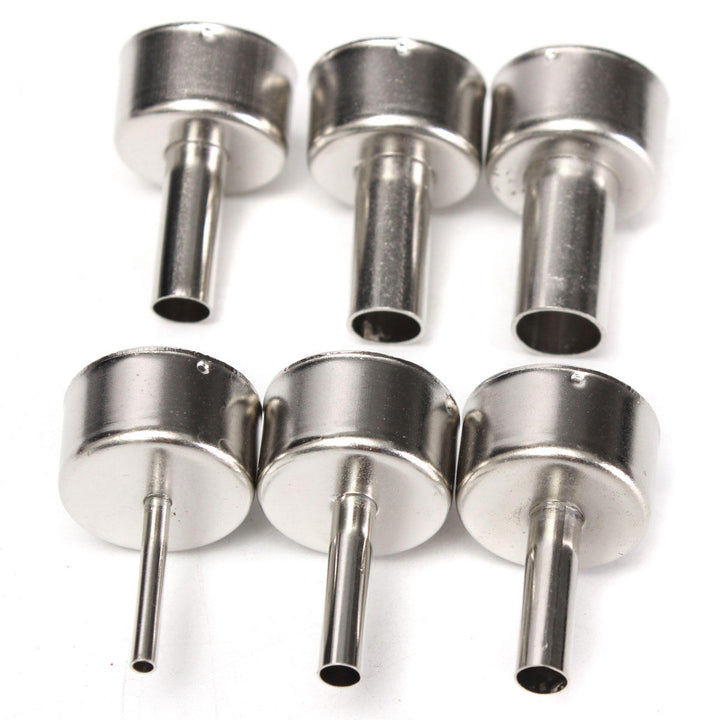 6Pcs 3,5,6,8,10,12mm Circular Nozzles For Hot Air Soldering Station 858A 858D Image 5