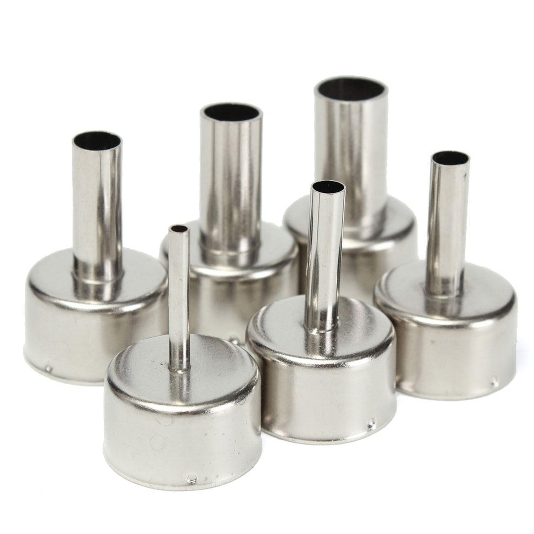 6Pcs 3,5,6,8,10,12mm Circular Nozzles For Hot Air Soldering Station 858A 858D Image 7