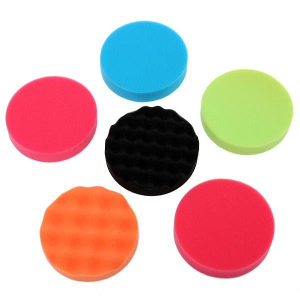 6pcs 6 Inch 150mm Polishing Buffing Pad Kit for Car Polisher Image 5