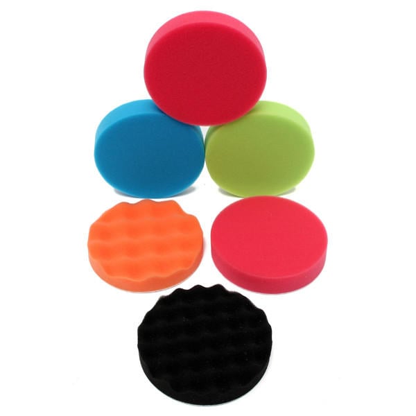 6pcs 6 Inch 150mm Polishing Buffing Pad Kit for Car Polisher Image 6