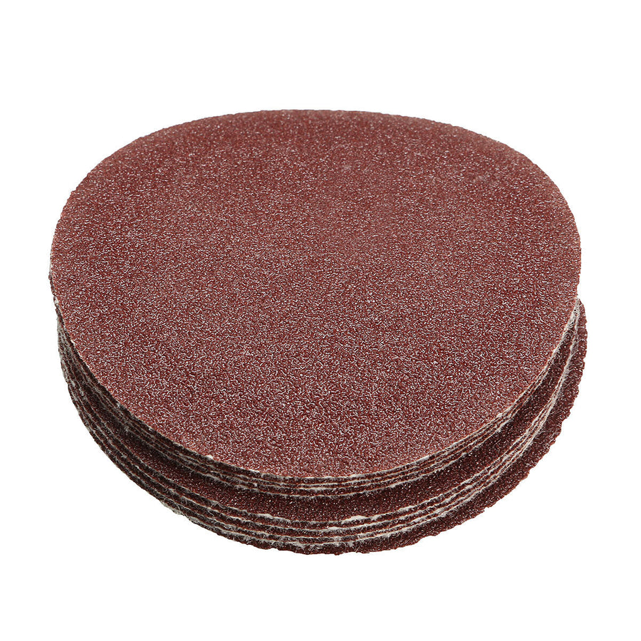 60pcs 3 Inch 60,80,120 Grit Sandpaper with 75mm Hand Polishing Pad for Polishing Abrasive Tools Image 1