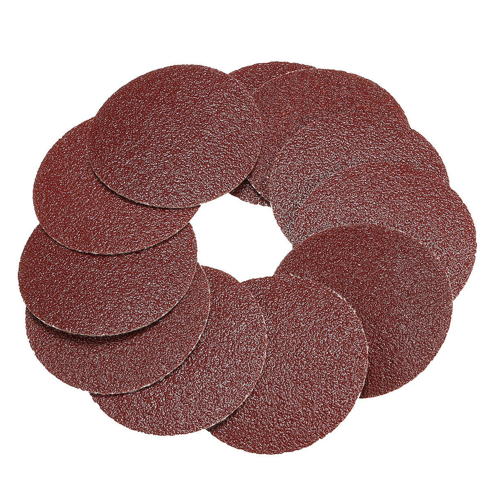 60pcs 3 Inch 60,80,120 Grit Sandpaper with 75mm Hand Polishing Pad for Polishing Abrasive Tools Image 2