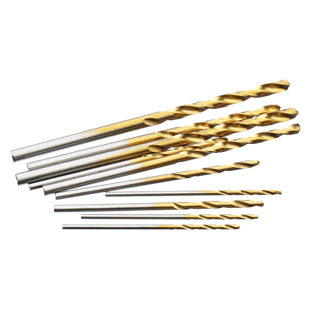 60pcs 1,1.5,2,2.5,3,3.5mm HSS Titanium Coated Twist Drill Bit Set Tools Image 4