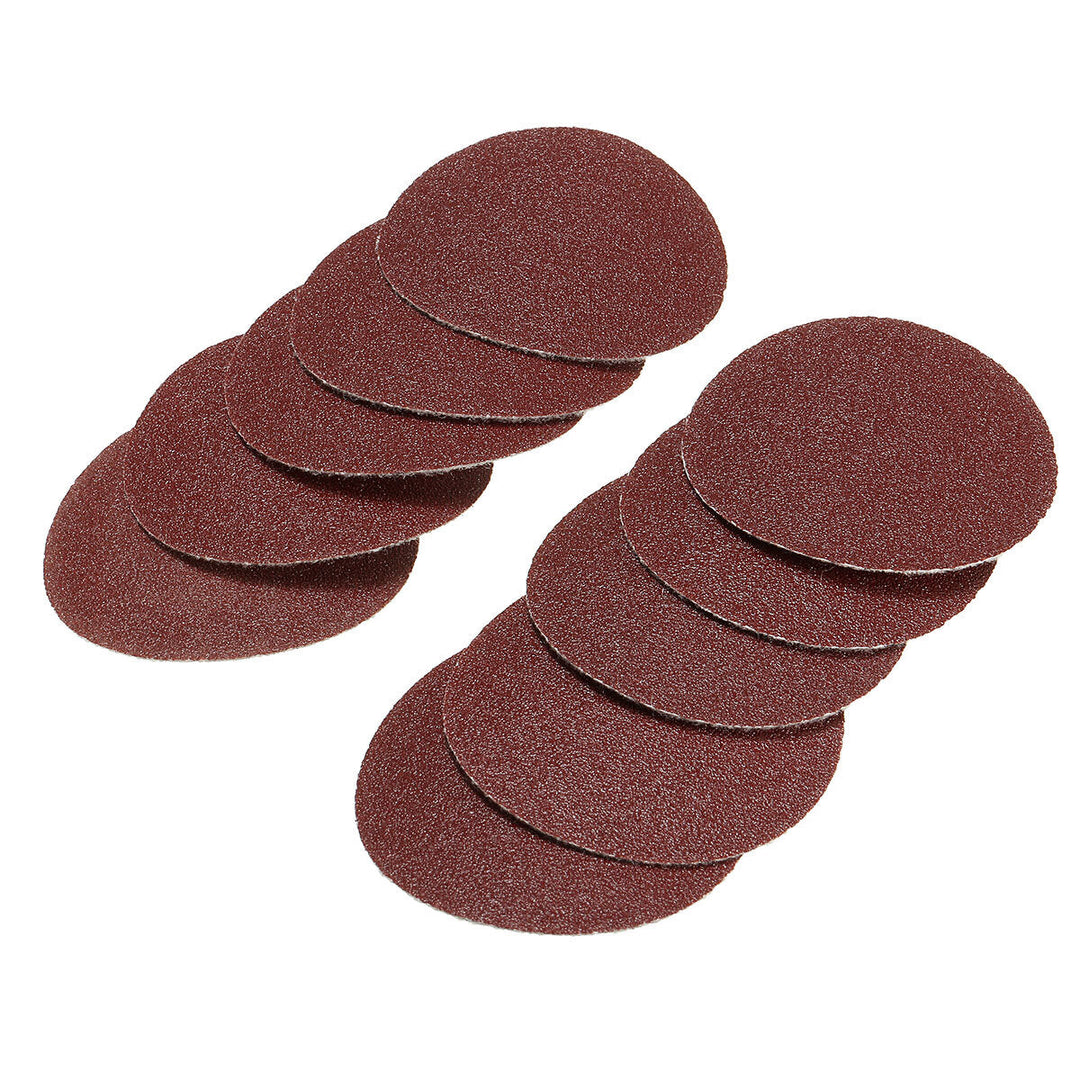 60pcs 3 Inch 60,80,120 Grit Sandpaper with 75mm Hand Polishing Pad for Polishing Abrasive Tools Image 5