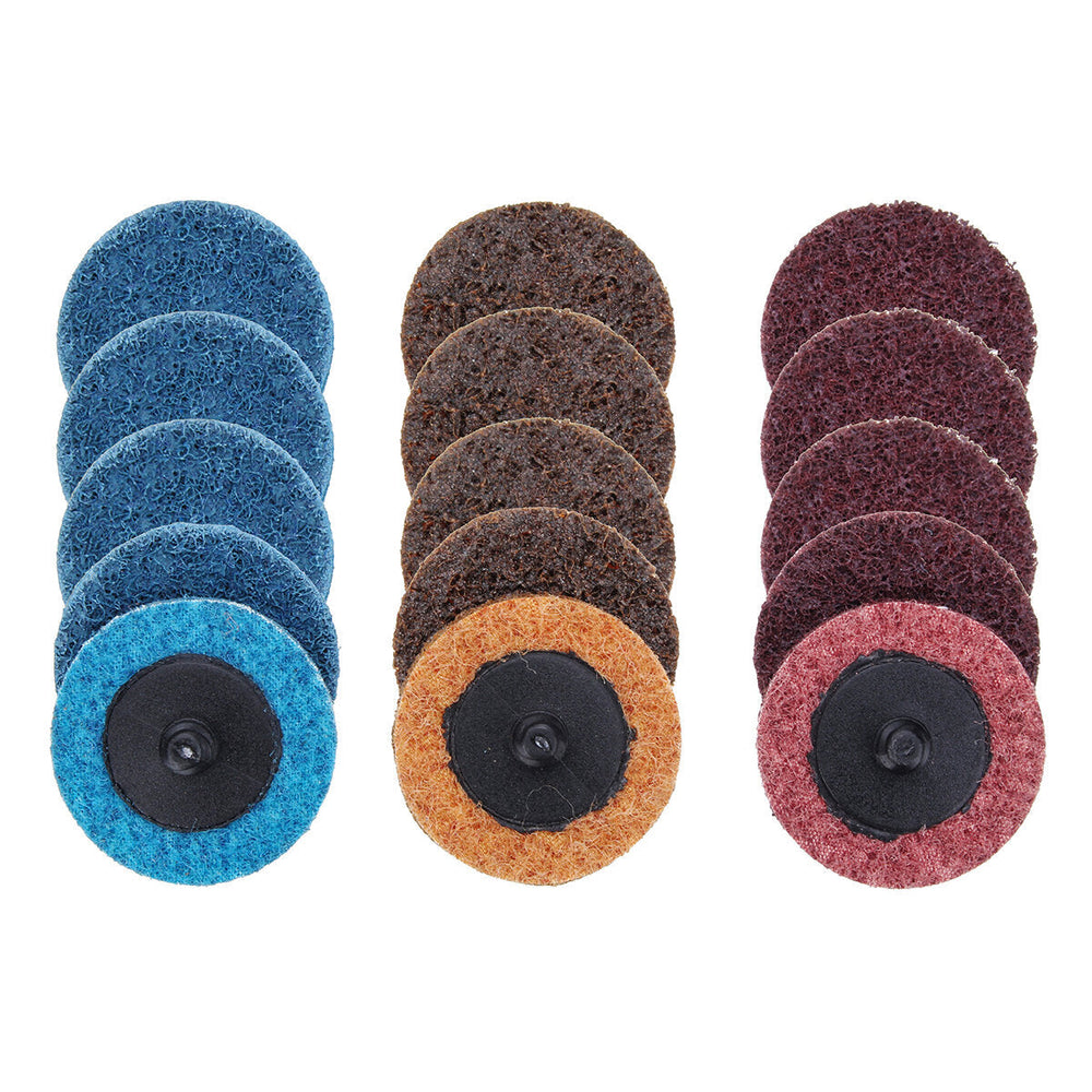 70pcs Sanding Discs Set 2" Type R Roll Lock Discs Pads Sanding Abrasives US Image 2