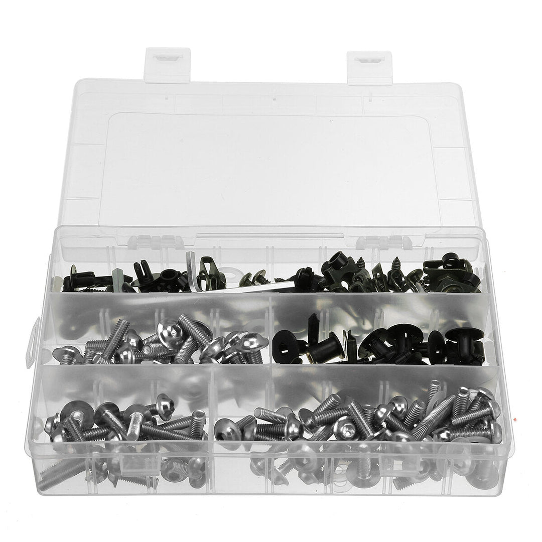 75Pcs Spring Clip Fuel Hose Line Pipe Tube Band Clamp Fastener Pipe Clip Assortment Kit 6mm,7mm,8mm,9mm,10mm Image 4