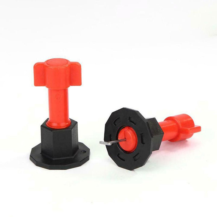 76PCS Tile Leveler Flooring Wall Leveling System Locator Spacer Balance Hand Tool Image 3