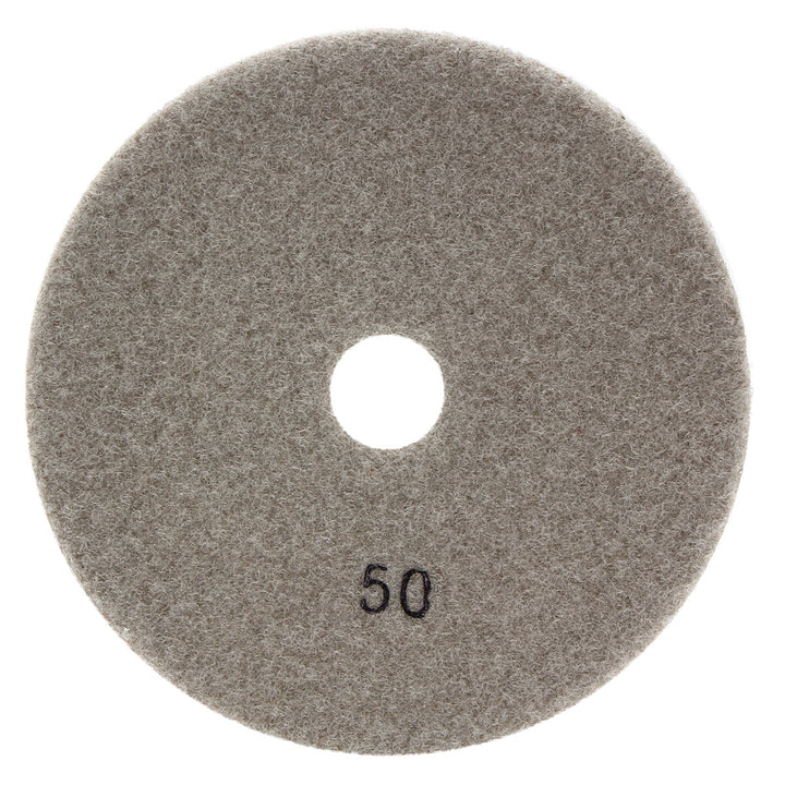 7pcs 5 Inch 50-3000 Grit Diamond Polishing Pad Sanding Disc for Marble Concrete Granite Glass Image 9