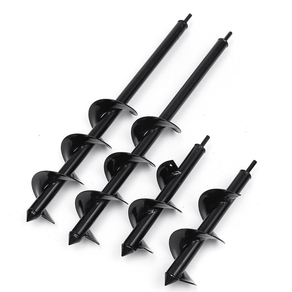 9x25,30,45,60cm Garden Auger Small Earth Planter Drill Bit Post Hole Digger Electric Drill Image 1